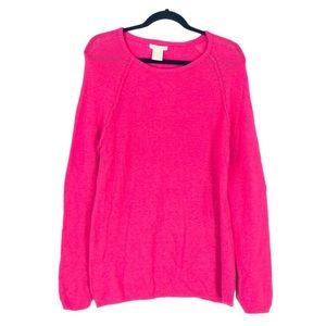 NWT Sweet Romeo sweater hot pink long sleeve